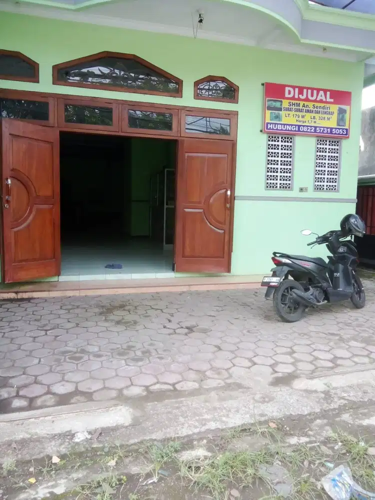 Rumah Pinggir Jalan, cocok untuk usaha