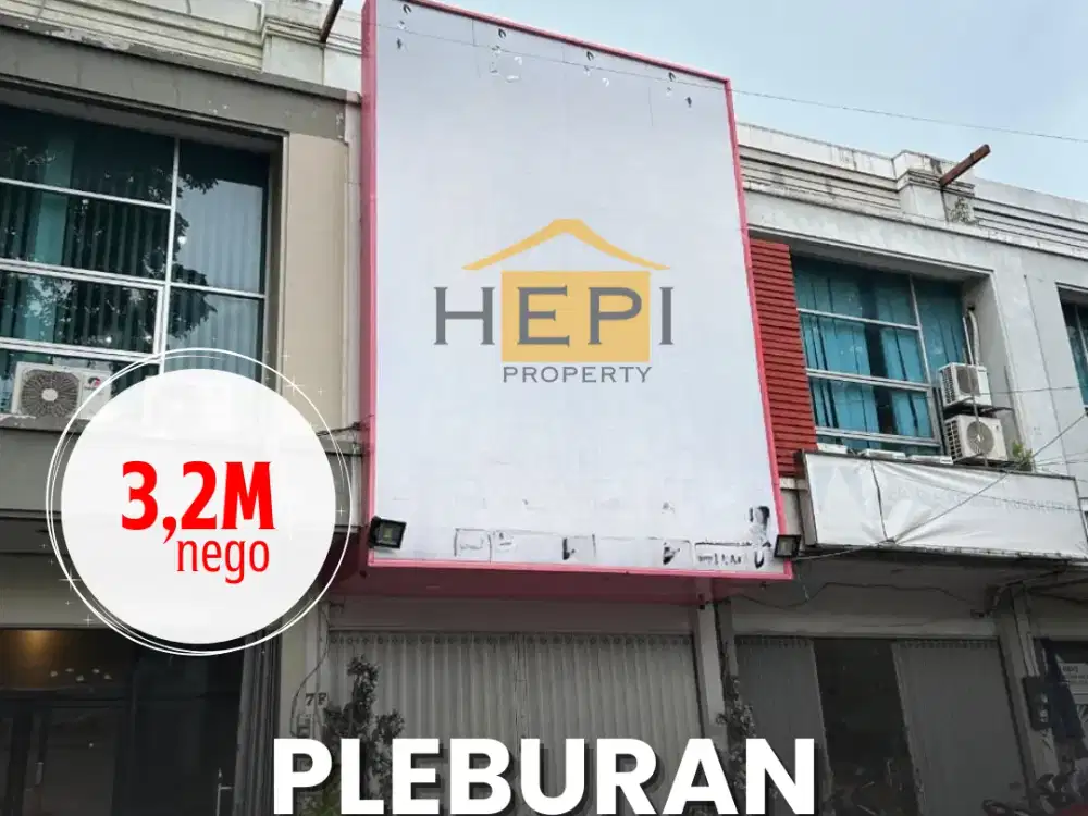 Dijual Ruko Strategis Pleburan Barat Semarang