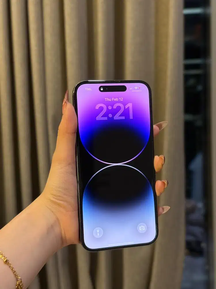 DIJUAL IPHONE 14 PROMAX 1 TB PURPLE