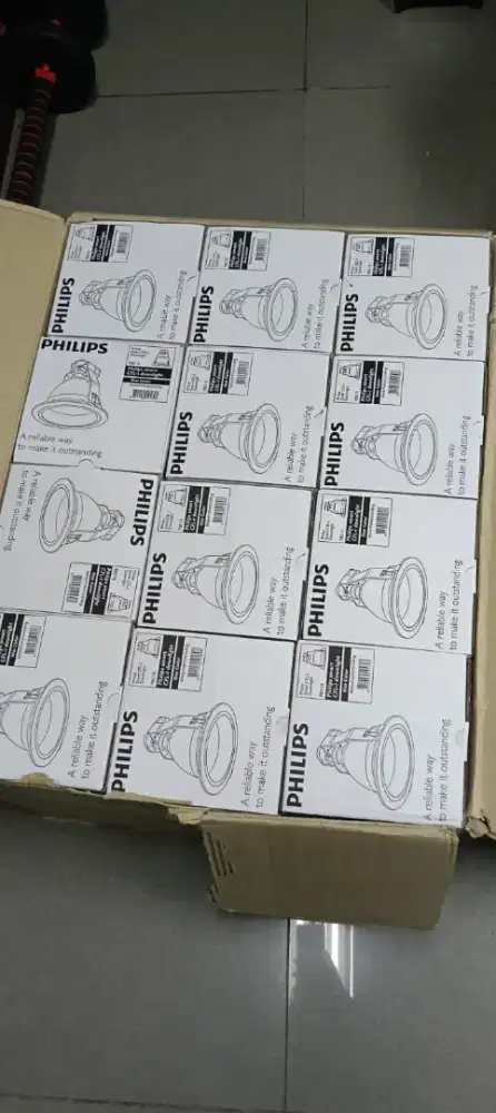 rumah lampu downlight Philips murah