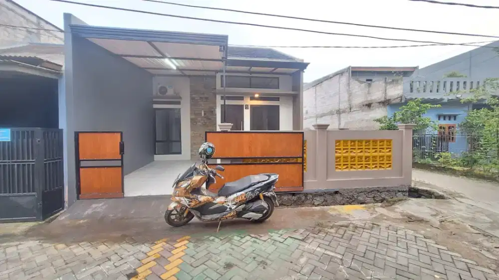 Dijual rumah hook modern minimalis dkt pasar Sepatan Tangerang