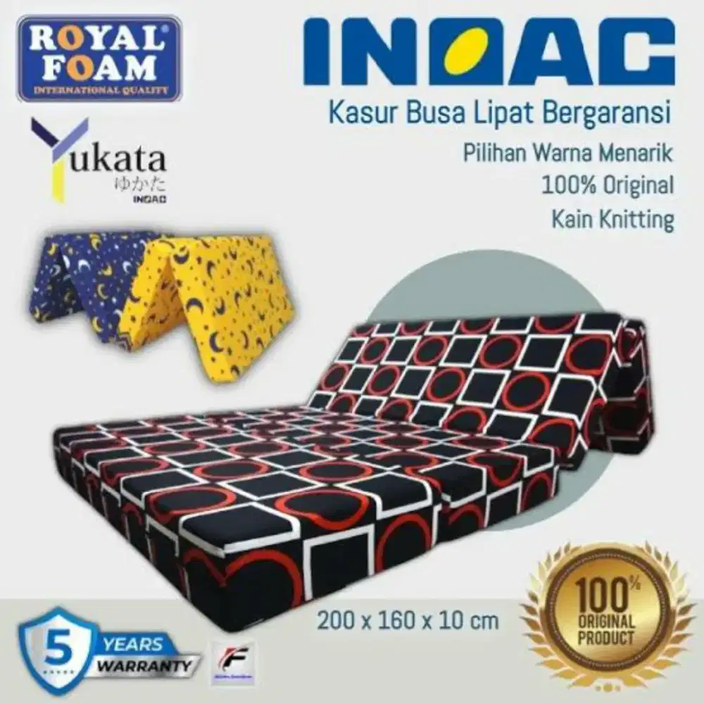 Dijual Kasur inoac 160cm x200cm x10cm (+bonus)