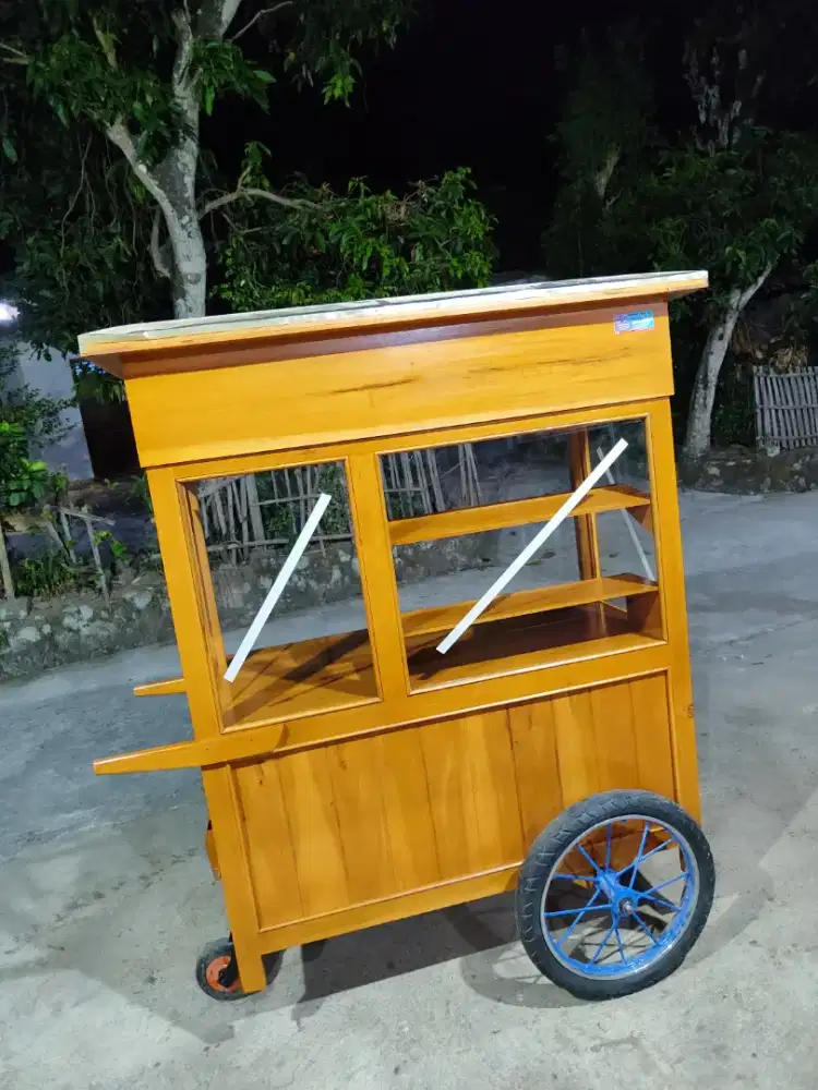 Gerobak Angkringan jg Melayani Pesanan Grobak Bakso Mie Bubur Sate dlL