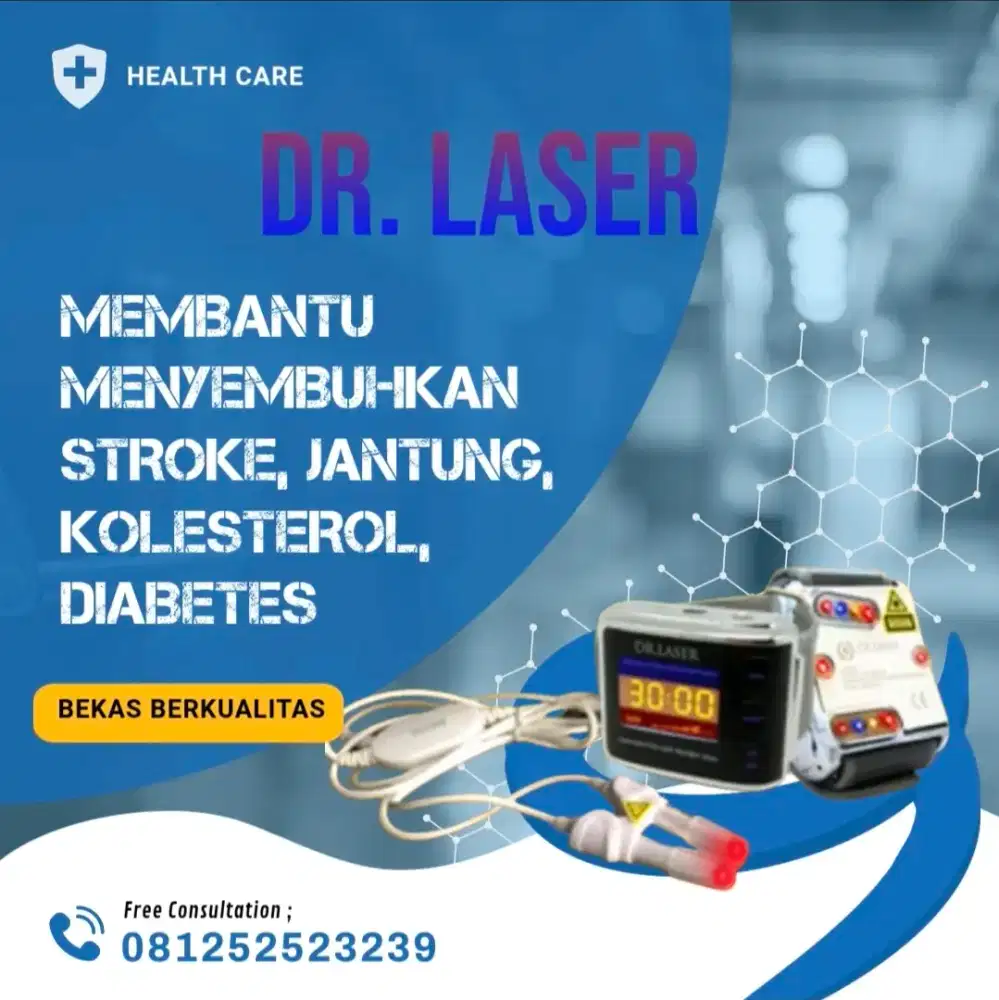 Dr Laser Membantu Menyembuhkan Stroke Hipertensi Diabetes Kolesterol
