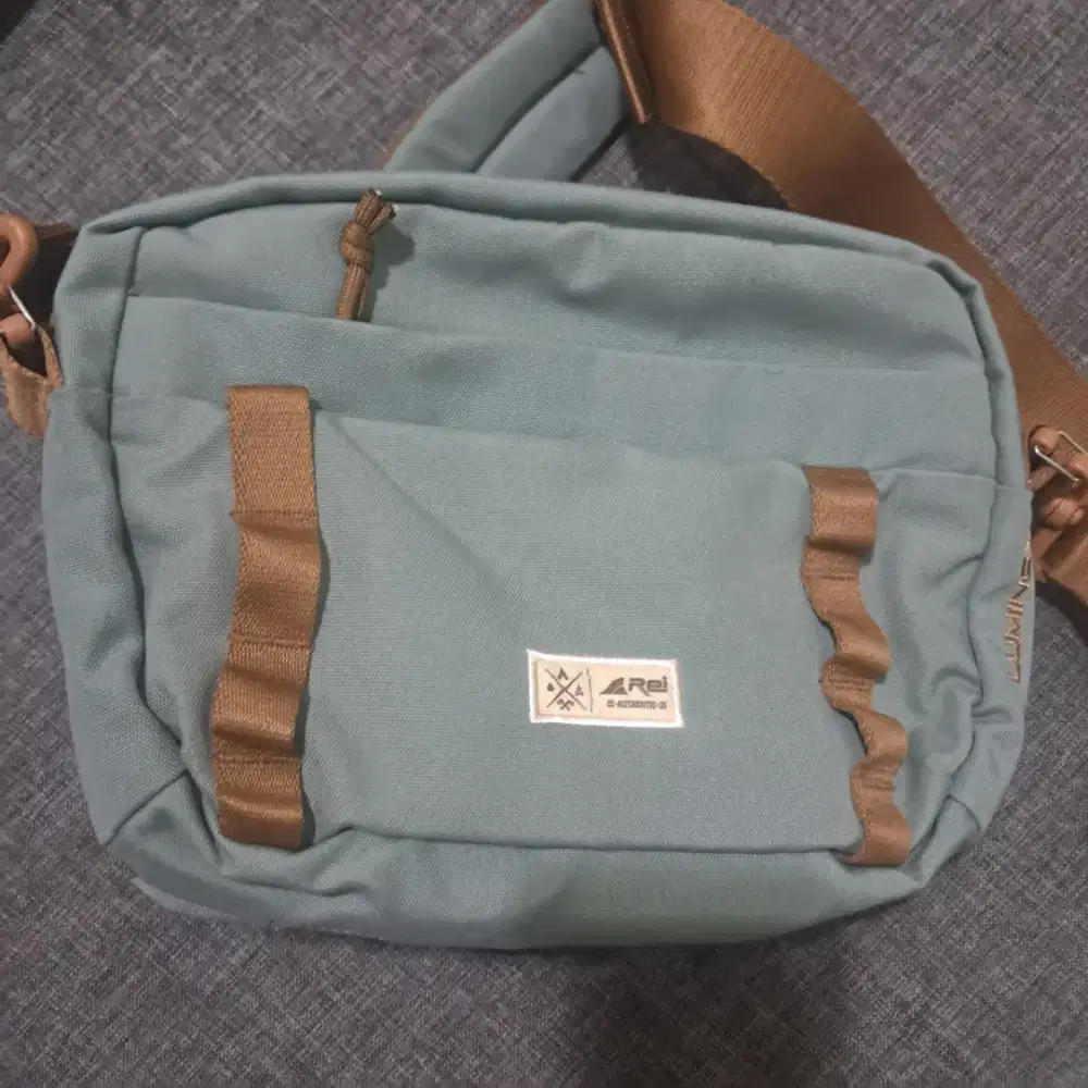Tas Selempang Rei Luminox + Raincover Original 100%