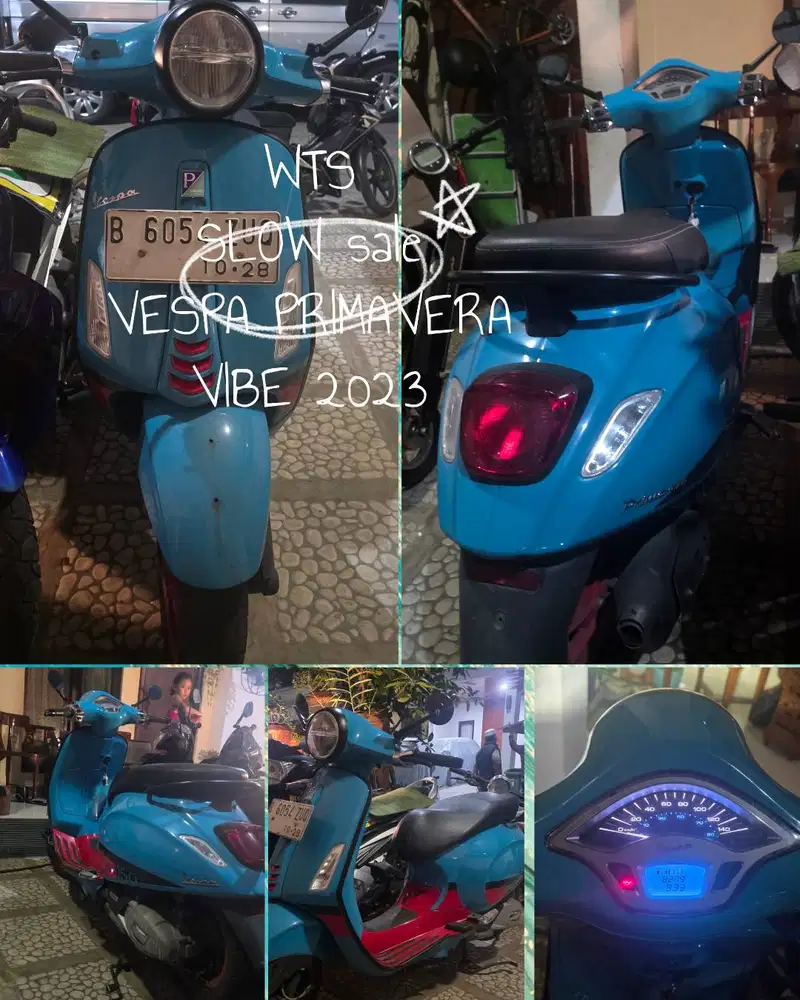 Vespa Matic 2023 Vibe colour