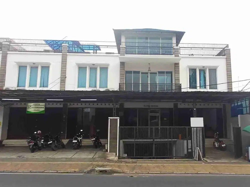 9 RUKO PINGGIR JALAN RAYA – DEKAT STASIUN BUARAN | 2,2M NEGO | SIAP USAHA!