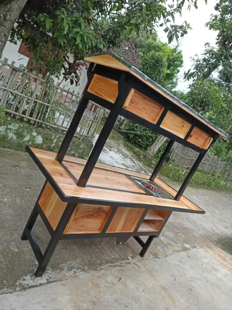 Jual Gerobak Angkringan,Bakso,Mie Ayam,Bubur,Roti BakardlL.