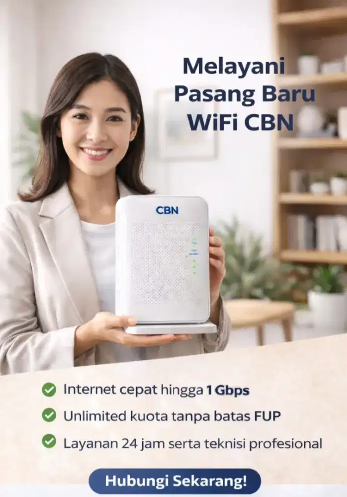Promo pasang baru wifi Cbn