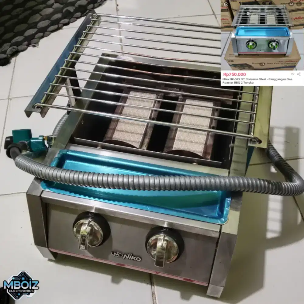 Profesional pemanggang BBQ NIKO