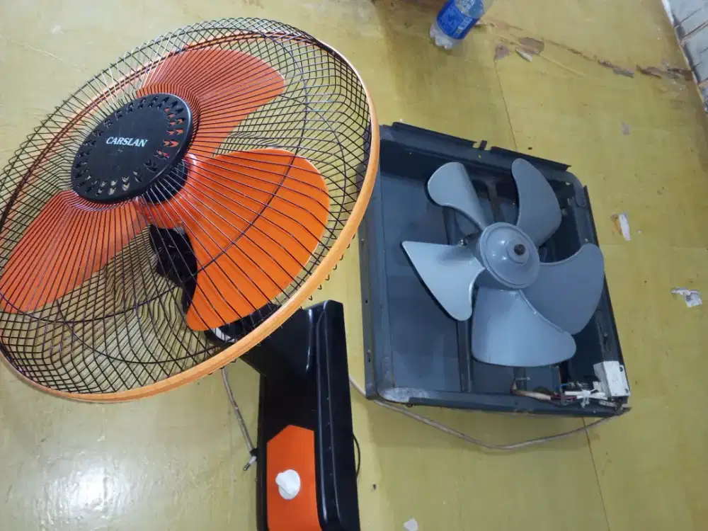 Kipas dinding 16inc dan Exhaust dinding 12inc Rp.200rb