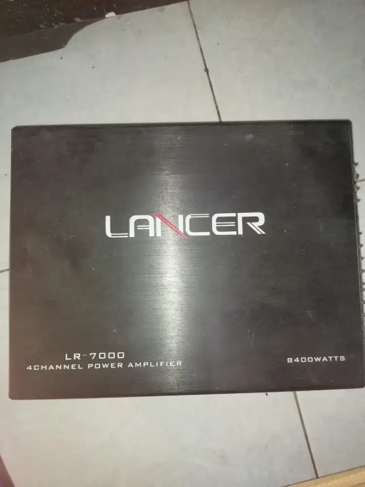 Power monoblock ampli 4 Channel