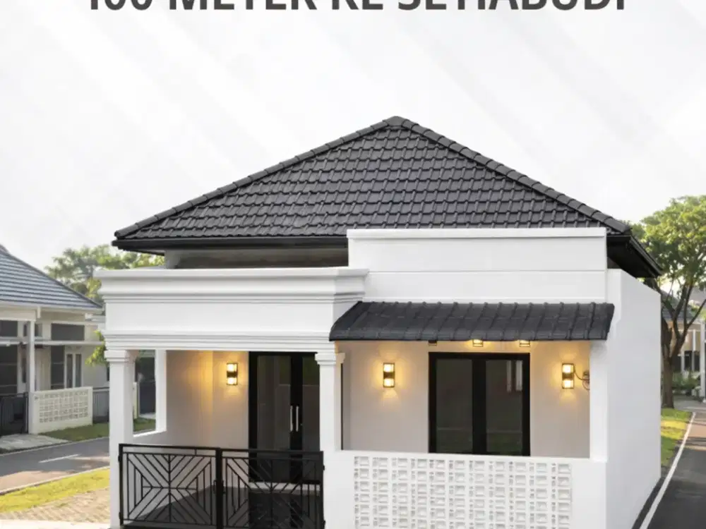 Rumah Strategis 5 Menit ke USU | Kualitas Premium Pakai Pintu Merbau | Setiabudi psr 3
