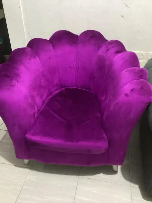 Dijual sofa custom model clamshell bagus murah