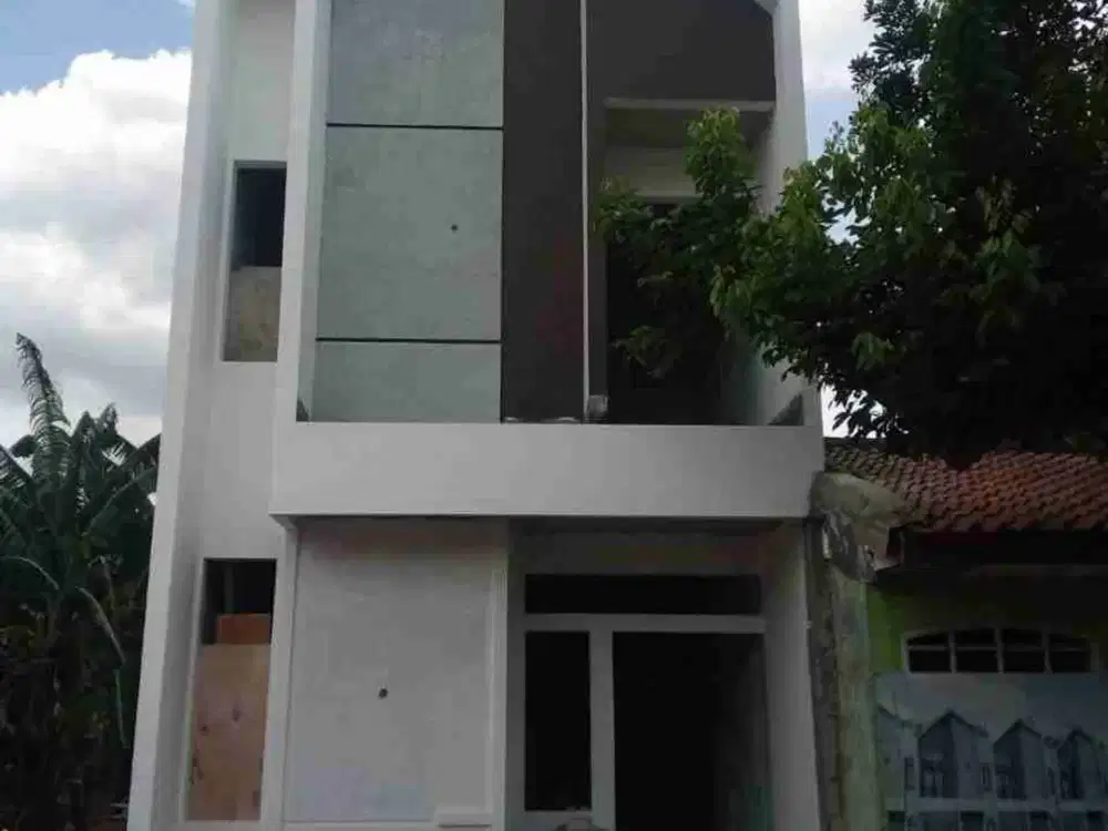 Promo Rumah baru 2 lantai dekat tol bisa KPR mustika sari Mustikajaya Bekasi bayt alf