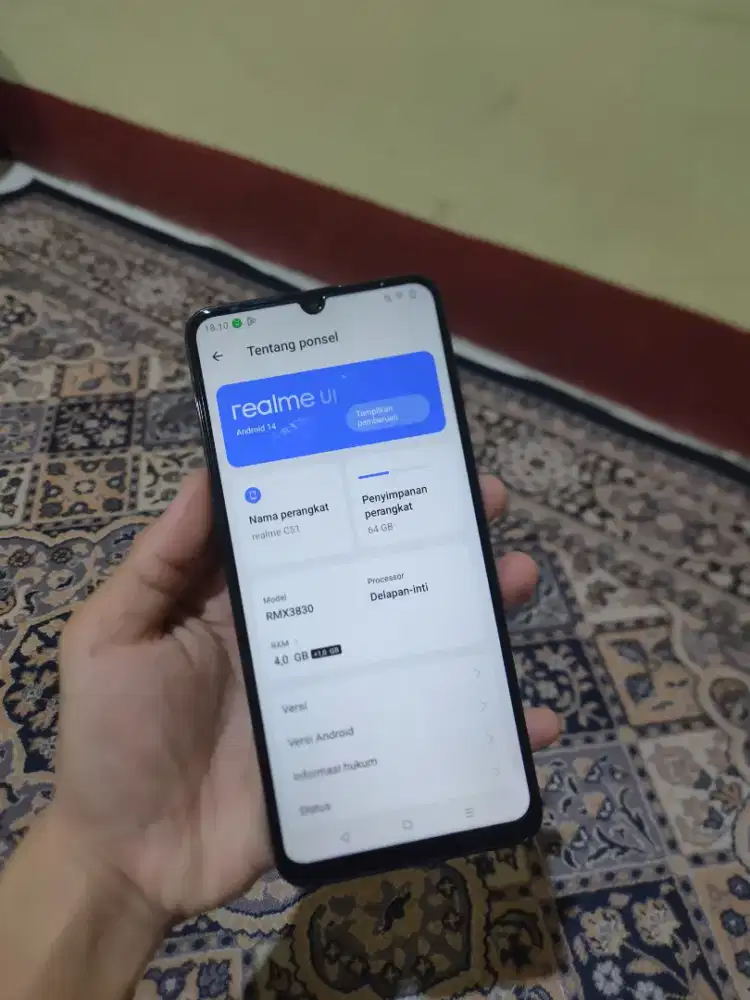 Realme C51 , Ram 4/64gb ,