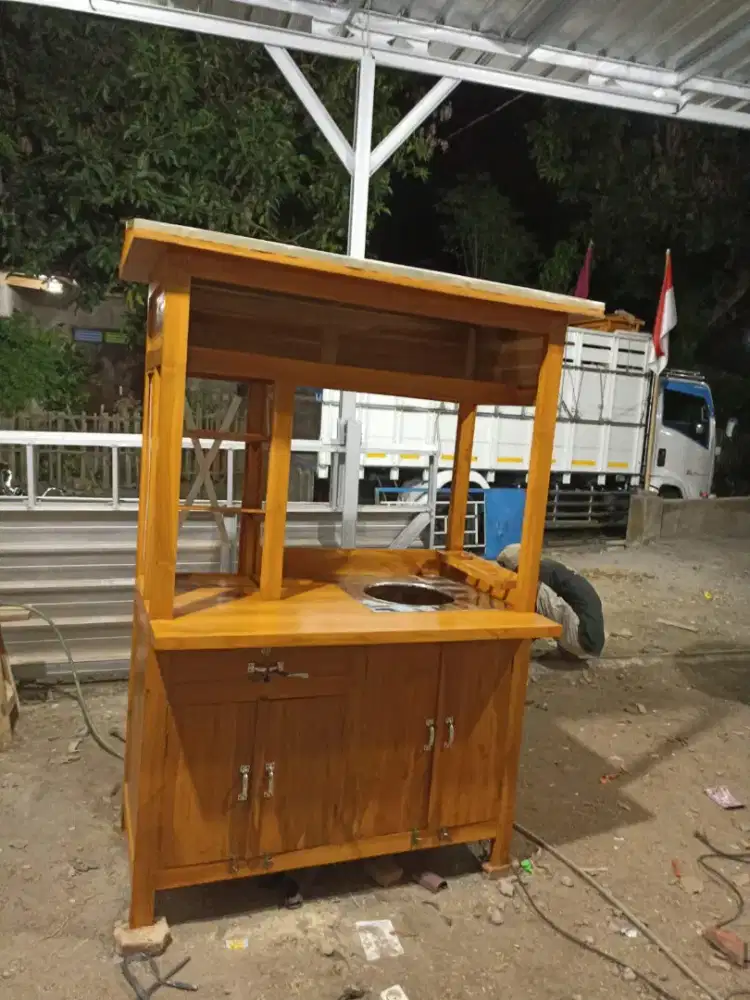 Jual Gerobak Angkringan,Bakso,Mie Ayam,Bubur,Roti BakardlL.