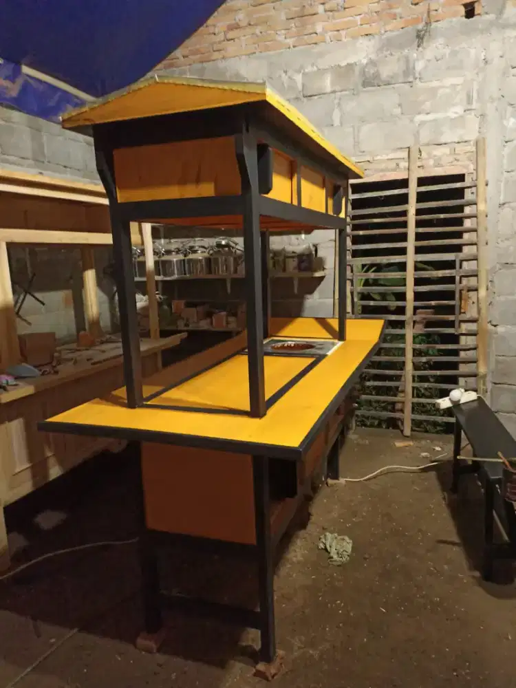 Jual Gerobak Angkringan,Bakso,Mie Ayam,Bubur,Roti BakardlL.