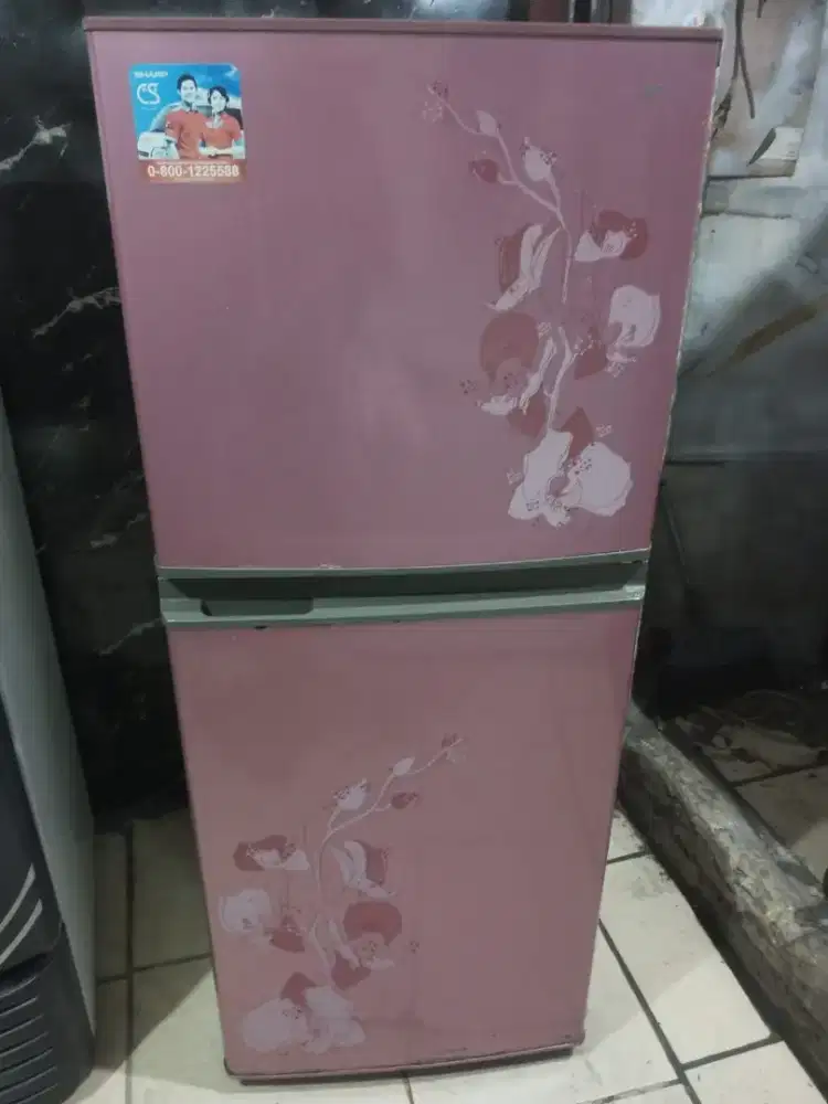 Jual bu kulkas 2 pintu normal no kendala merk SHARP