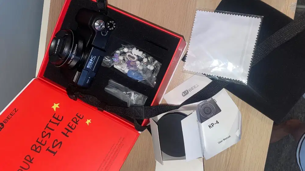 KİTBEEZ KP-4 Kamera Digital 75MP 5K