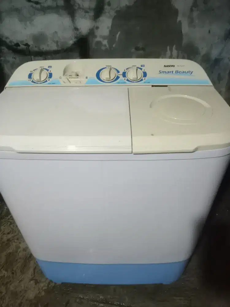 Jual mesin cuci 2 tabung normal semua