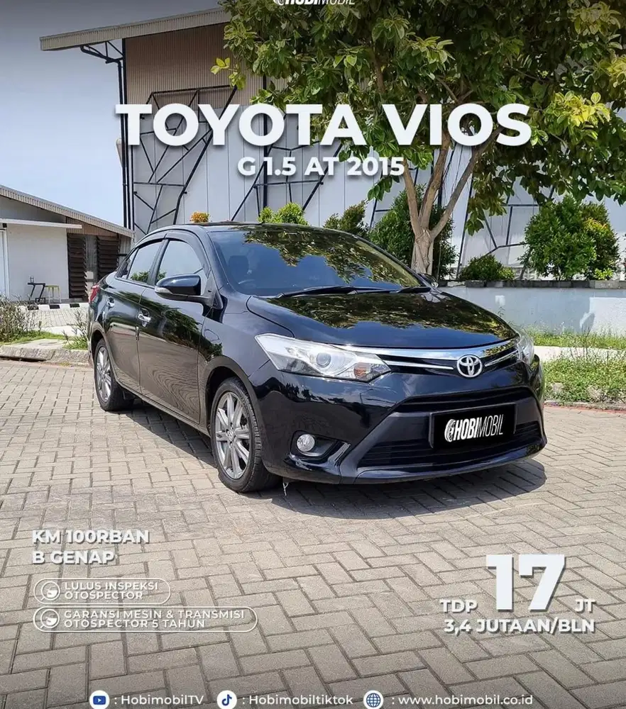 Toyota Vios G 1.5 AT Thn 2015