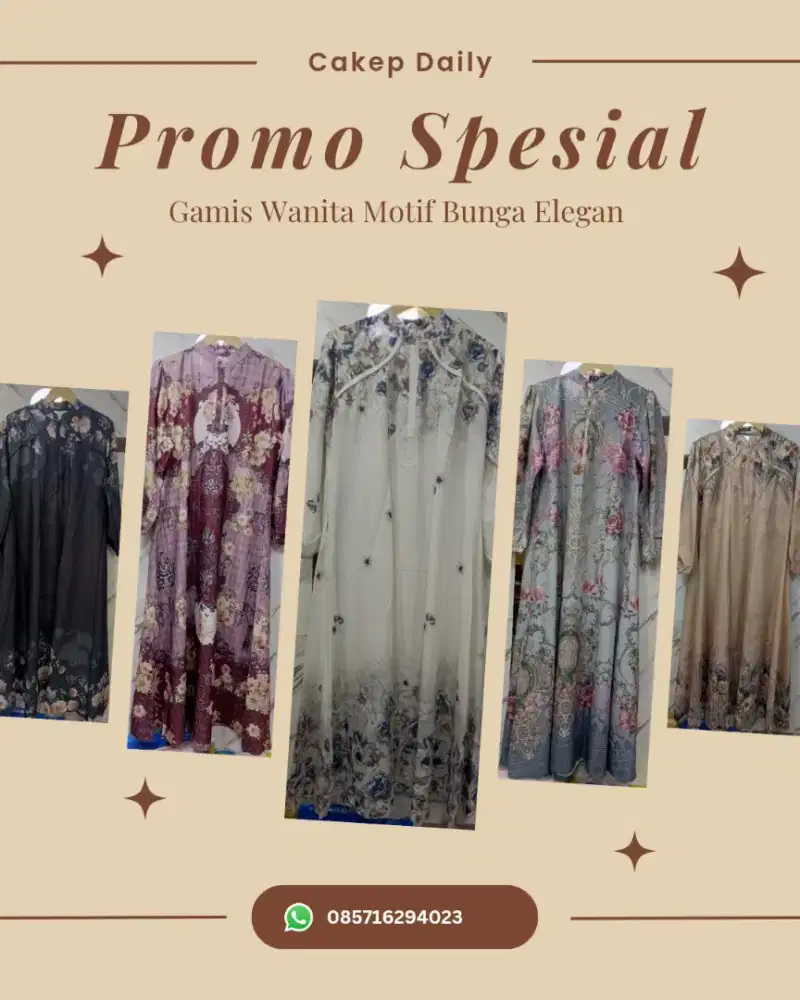 Gamis Wanita Kekinian