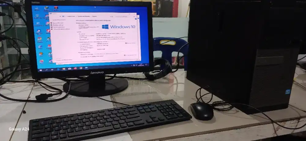 Dell Optiplex 7010 core i3 ram 6GB ssd 128gb HDD500GB complite