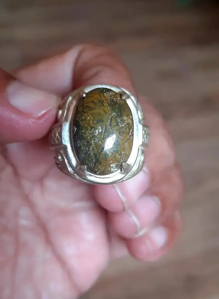 Akik Pandan Sisik Naga Original