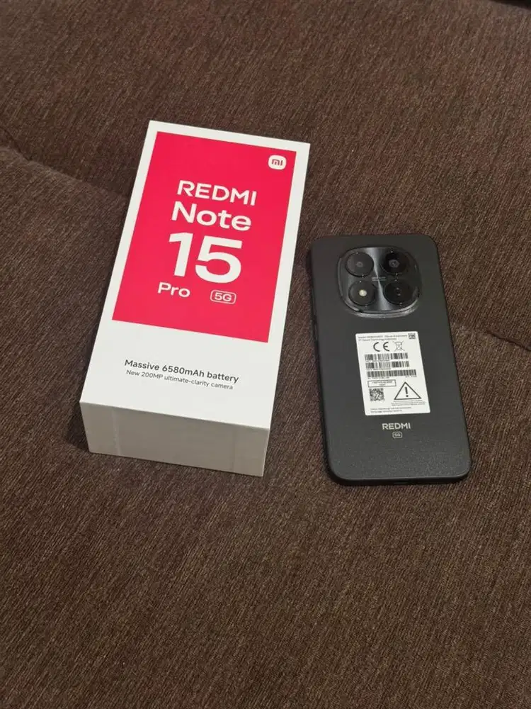 Xiaomi redmi note 15 pro 5G 12/512Gb resmi