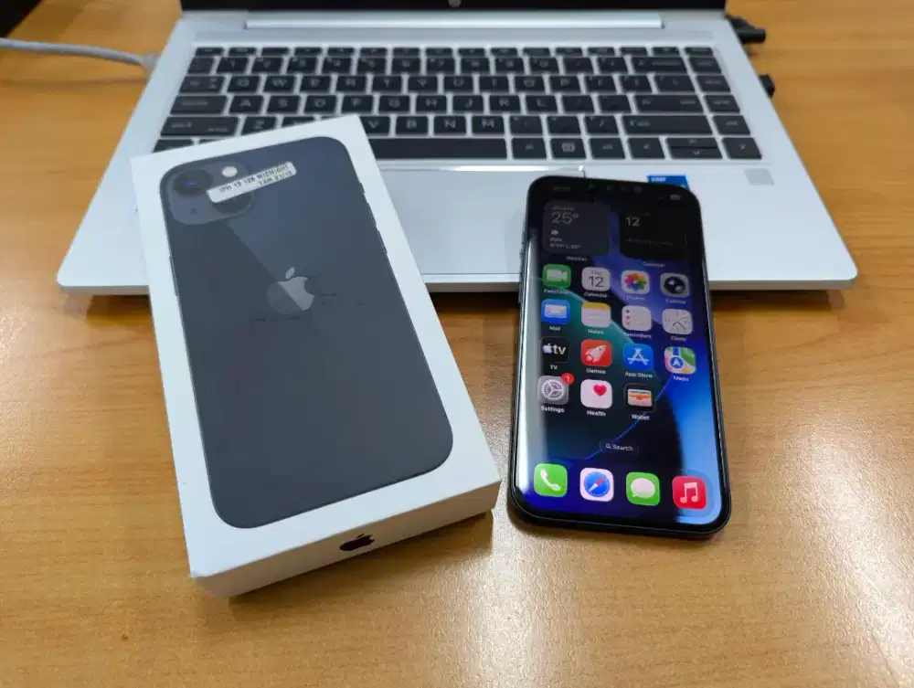 Apple iPhone 13 128gb iBox Midnight Black Mulus Fullset