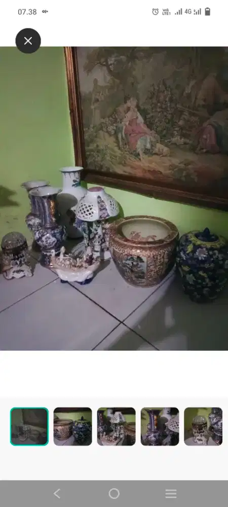 Jual borongan pajangan antik