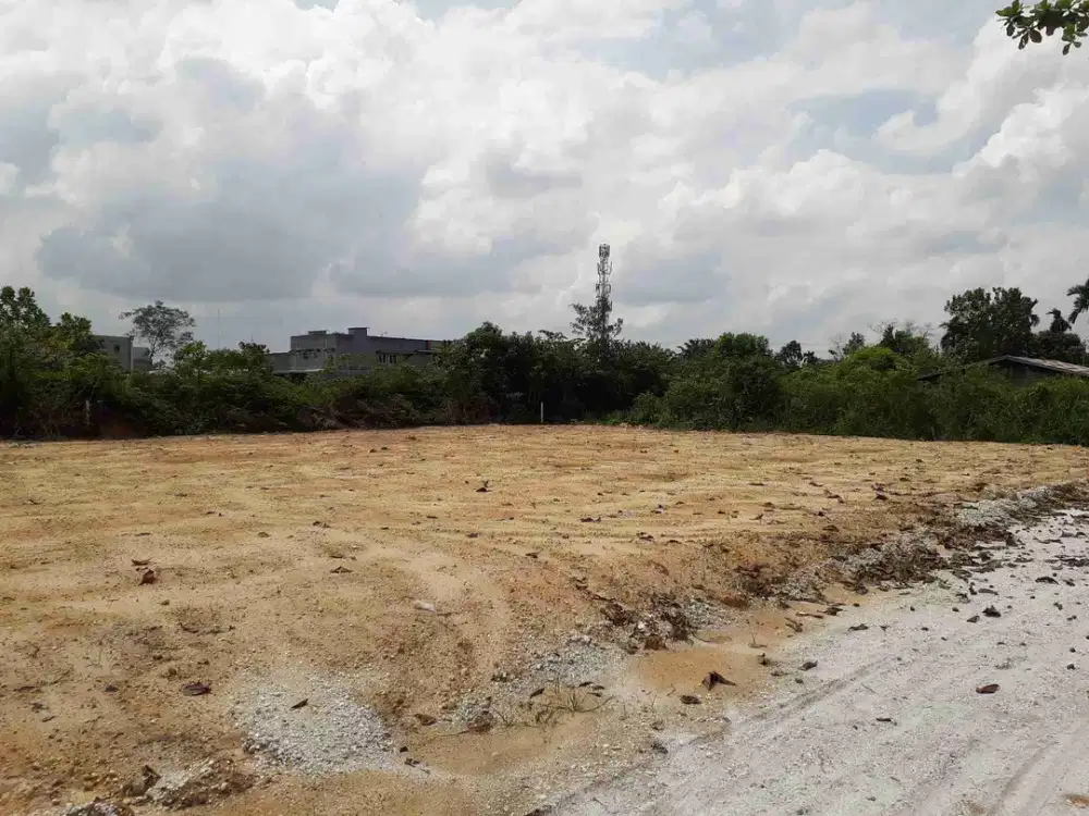 Tanah di jalan Kubang Raya 40x25m surat SHM kota Pekanbaru