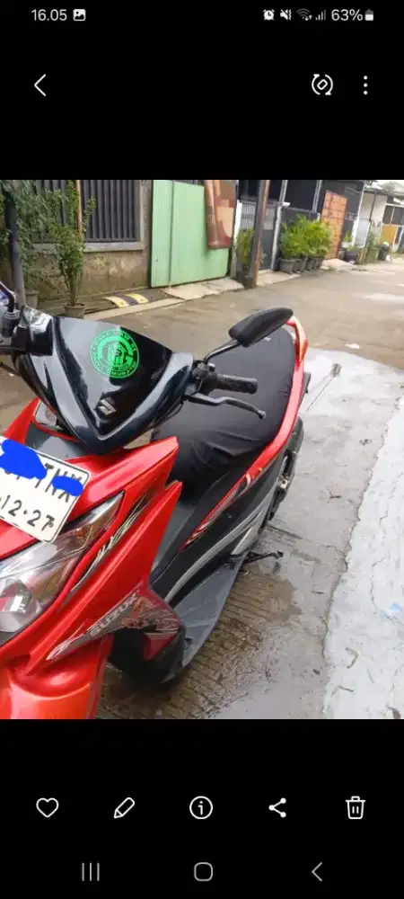 Hayate 125 standar halus garing