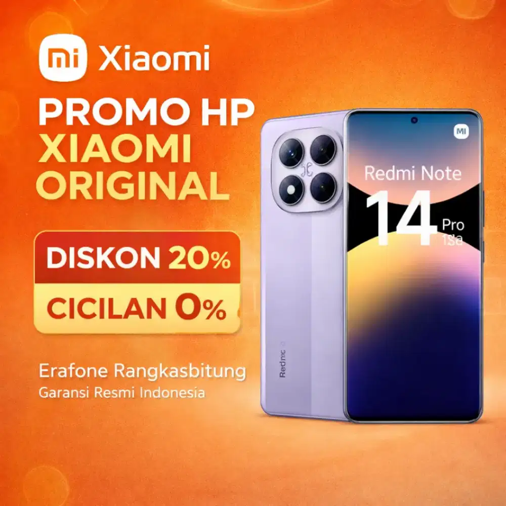 Redmi Note 14 Pro 5G – Kamera 200MP OIS, IP68, Kencang & Tahan Air!