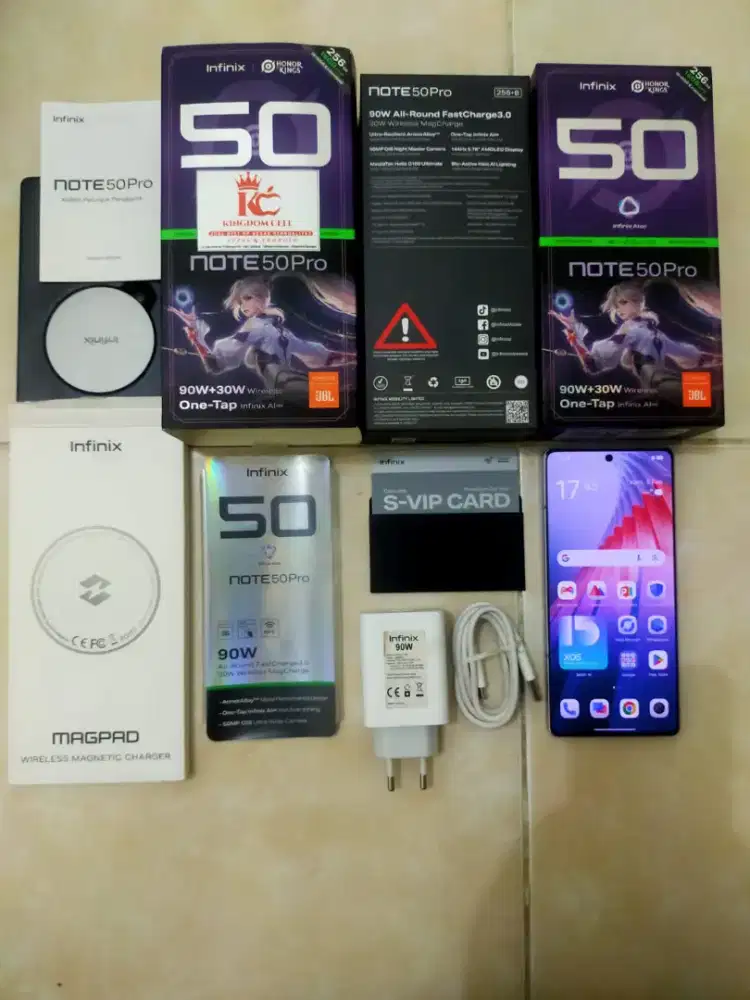 Infinix note 50 pro ram 8/256 4bulan pakai