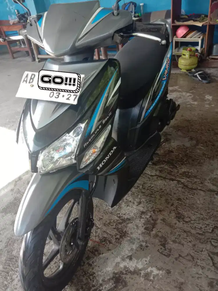 Vario th2011 silver hitam terawat