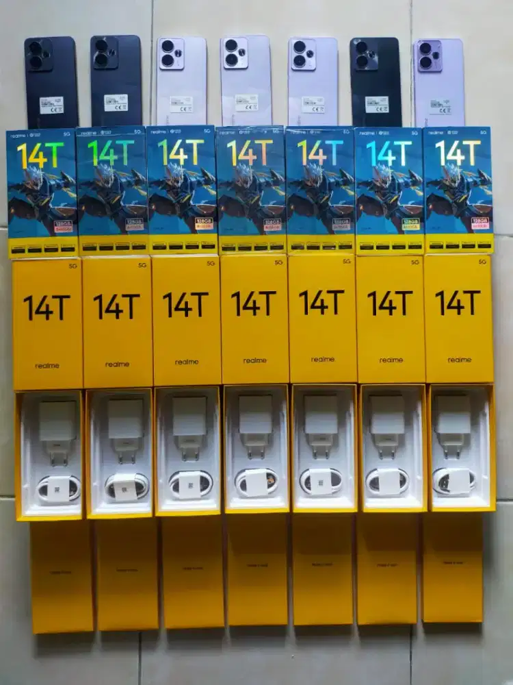 Realme 14T 5G 8/128 seperti baru