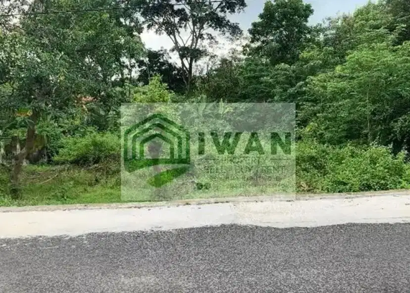 Tanah Pekarangan Hadap Jalan Aspal Dekat Dengan Jalan DPU