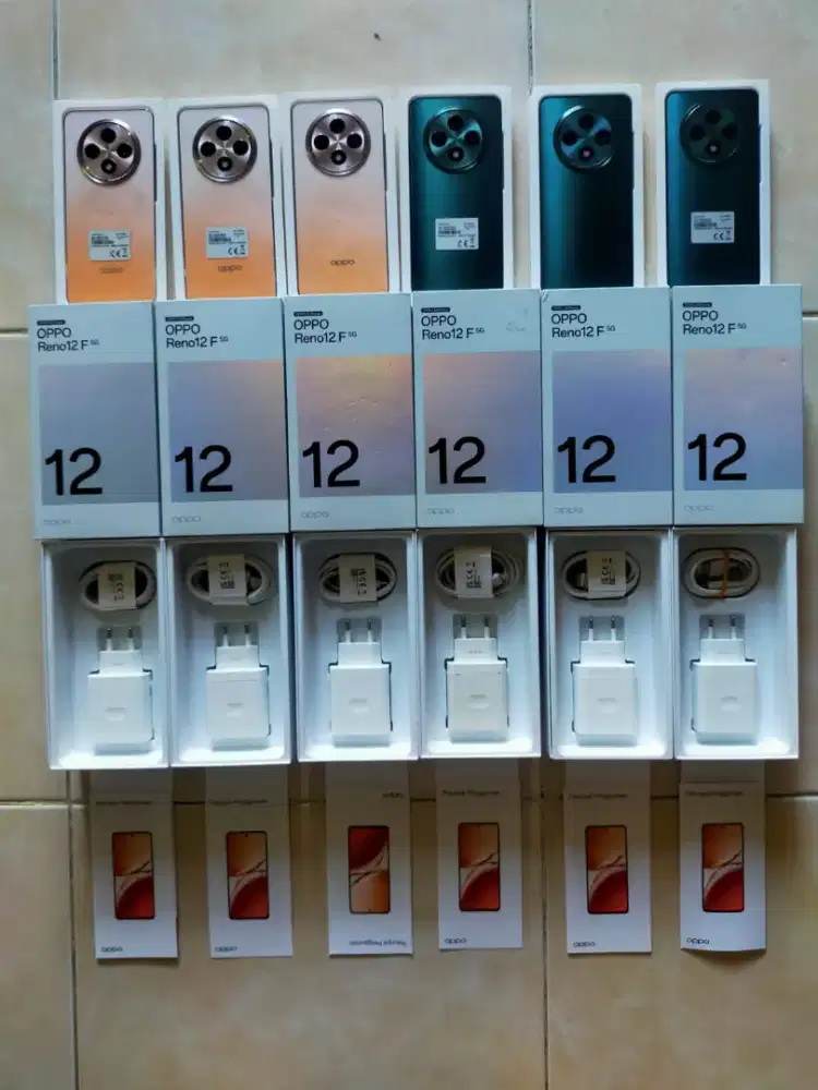 Oppo Reno 12F 5G 12/256 asli Oppo bukan barang refurbish