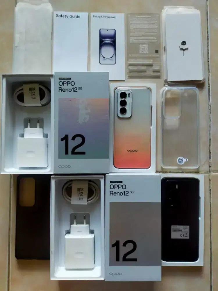 Oppo Reno 12 5G 12/256 asli Oppo bukan barang refurbish