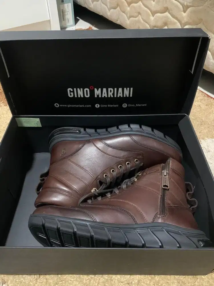 Gino mariani asli 100% kulit