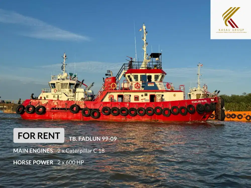 Disewakan Kapal Tug boat