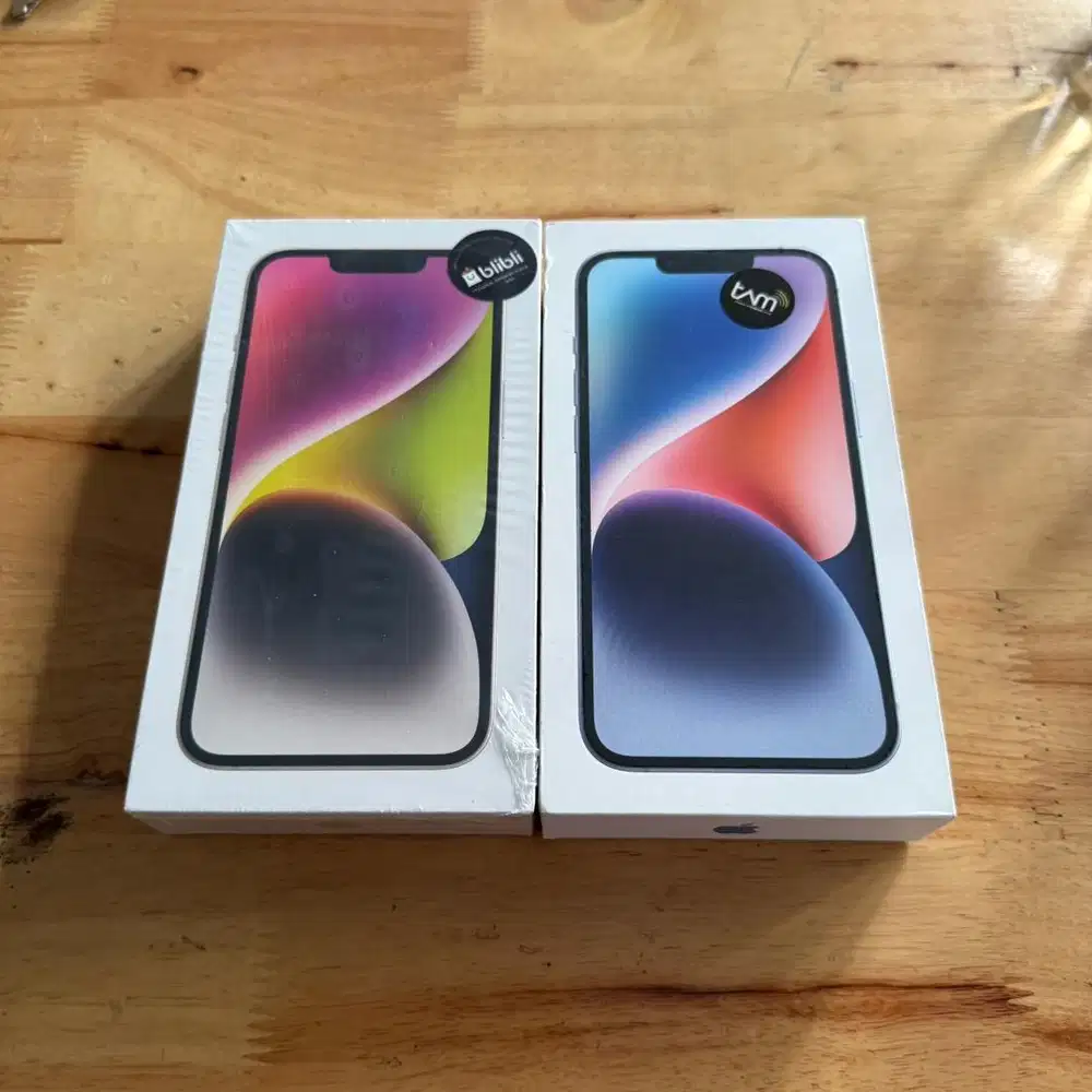 New Segel iPhone 14 128GB Garansi Resmi indonesia 1 TAHUN