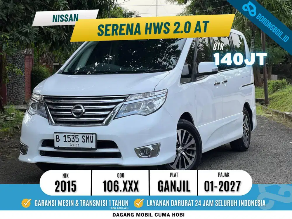Nissan Serena Hws AT 2015 putih