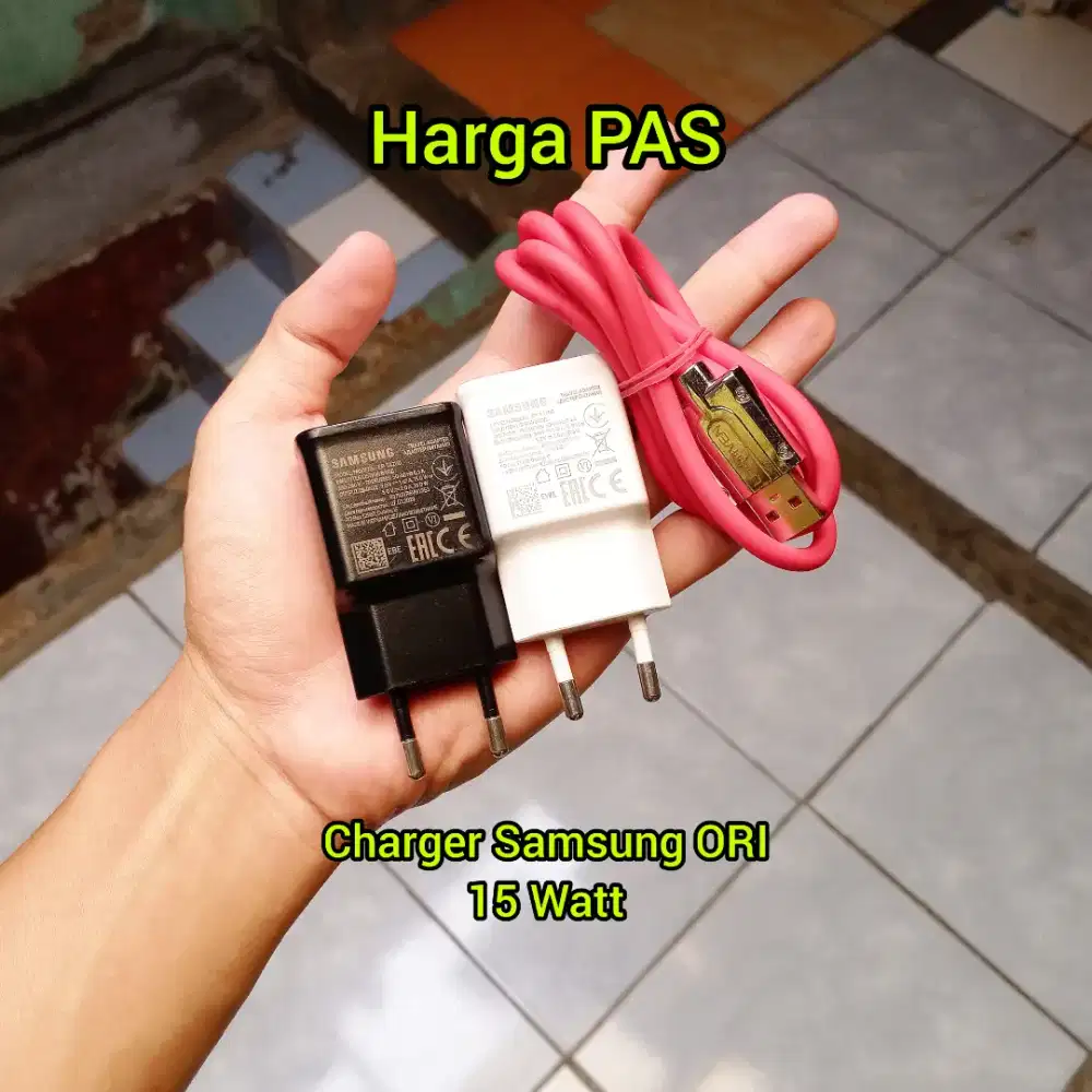 Cuma 50 rebu dapat 2 Charger Samsung 15 watt