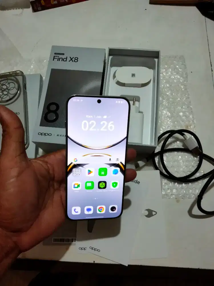 Oppo Find X8 Ram 12 256 Gb Fullshet Resmi TT Hp Lain