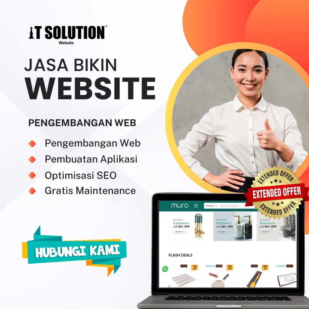 Jasa Bikin Website Profesional | Jakarta & Sekitarnya (Jabodetabek)