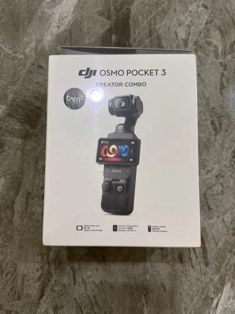 NEW DJI OSMO POCKET 3 CREATOR COMBO GARANSI TAM