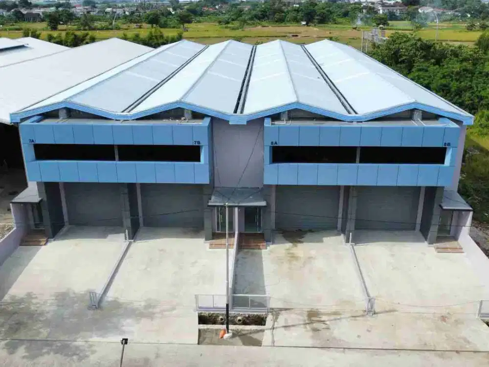 disewakan gudang baru cikupa tangerang 500m 40 feet